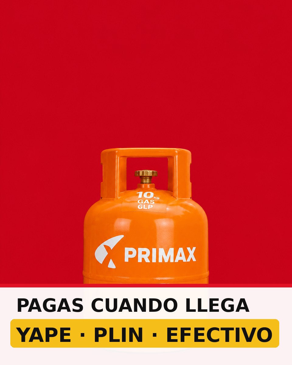 Pagas cuando llega: efectivo, Yape o Plin al recibir tu balón Primax en Limatambo, San Borja