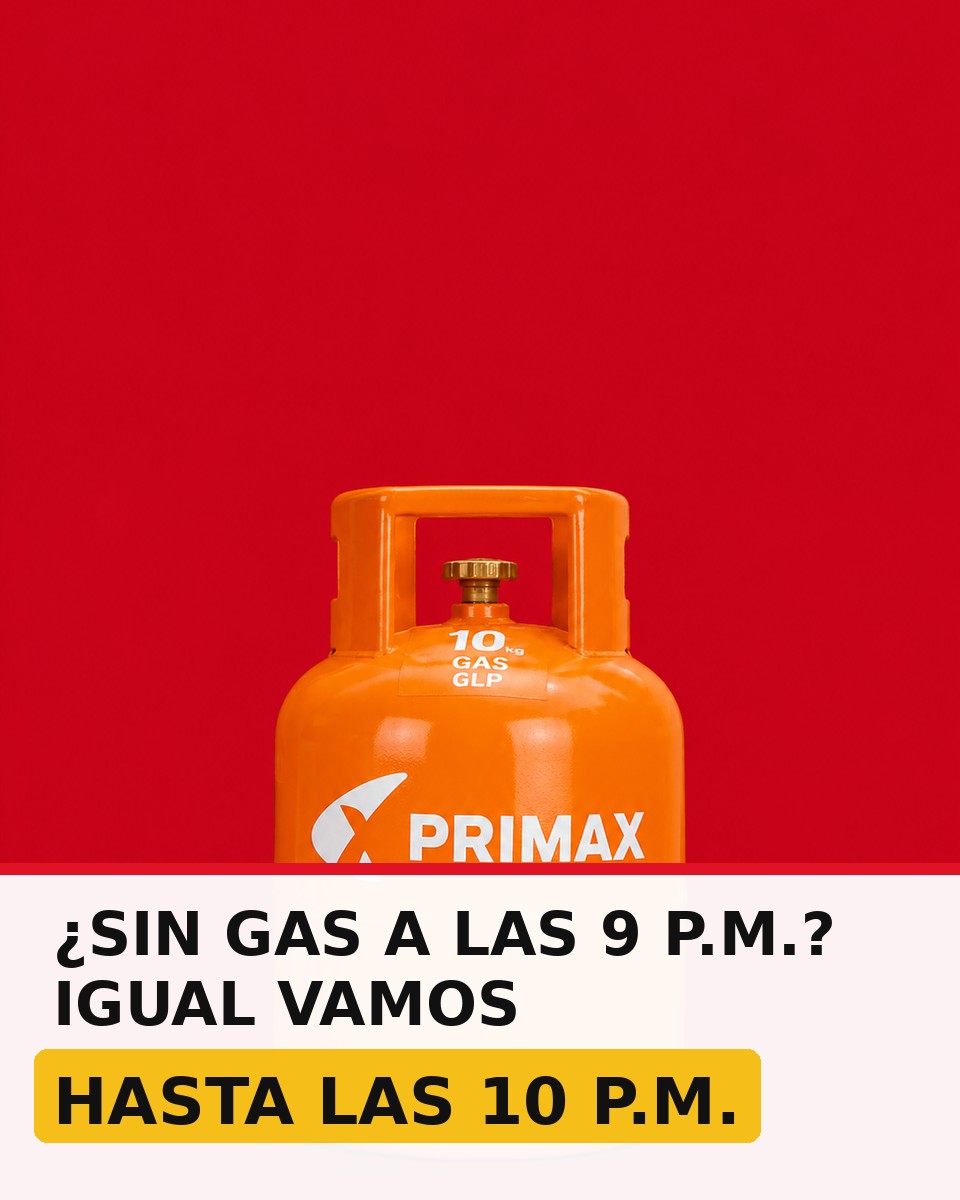 Sin gas a las 9 de la noche: repartimos hasta las 10 p.m. en Leuro, Miraflores